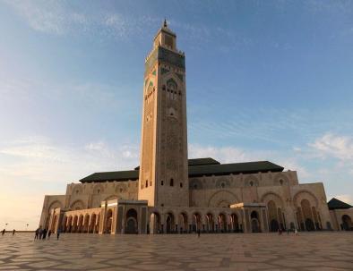 El mezquita de casablanca de nuestro Viaje por Marruecos 8 dias- Tour itinerario desde Casablanca