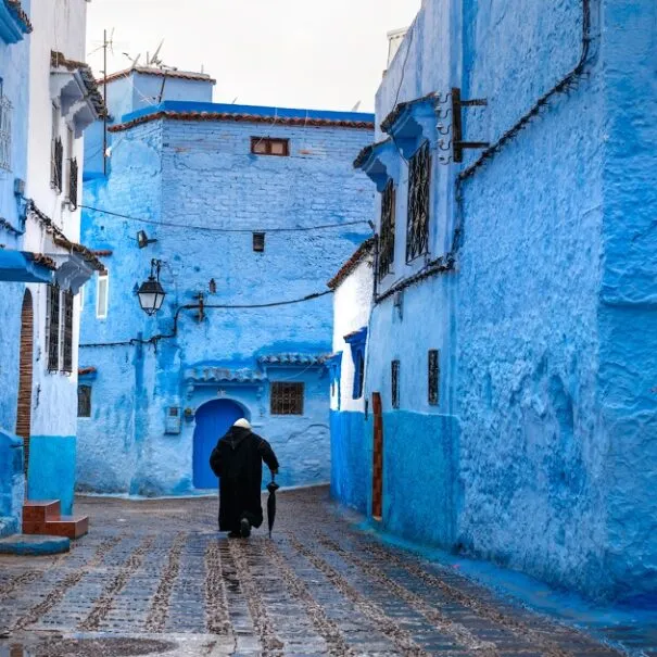 Excursión de 2 días de Fez a Chefchaouen, la perla azul de Marruecos.