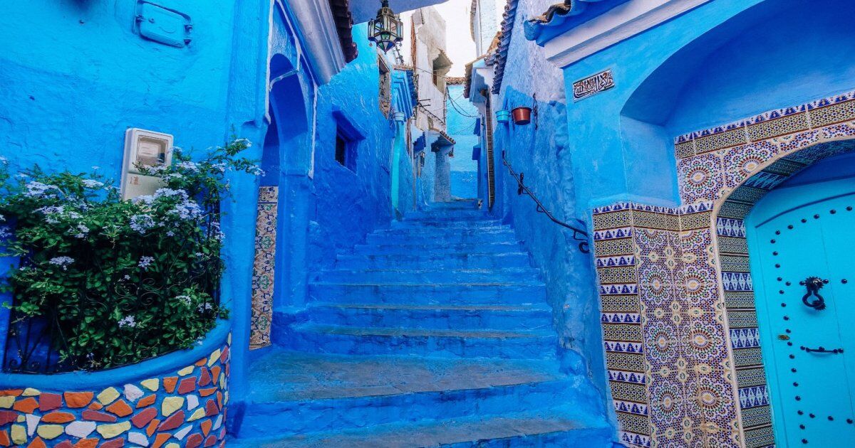 la cuidade azul vamos a visitar lo con nuestro 10 dias en Marruecos, ruta y itinerario del viaje desde Casablanca