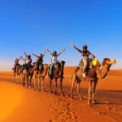 Paseo en camello por Marruecos con los 9 días en Marruecos