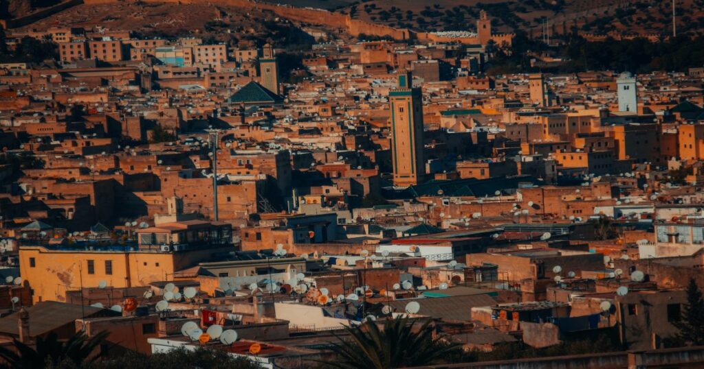 La antigua medina de Fez el Bali