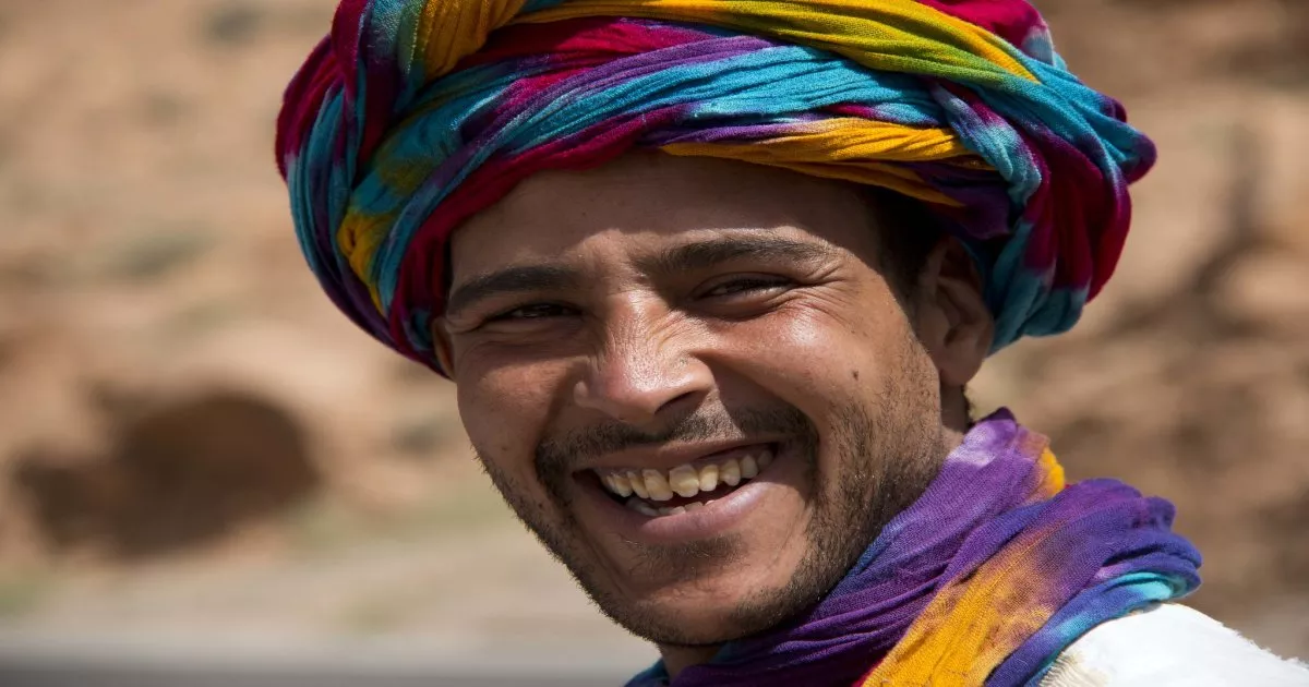 Bandera y historia de los bereberes en Marruecos