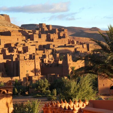 La Kasbah di Ait Benhaddou in Marocco durante il nostro tour di 14 giorni da Casablanca