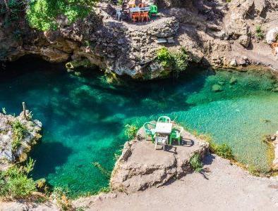 le cascate di Akchour, non lontano da Tangeri e Chefchaouen