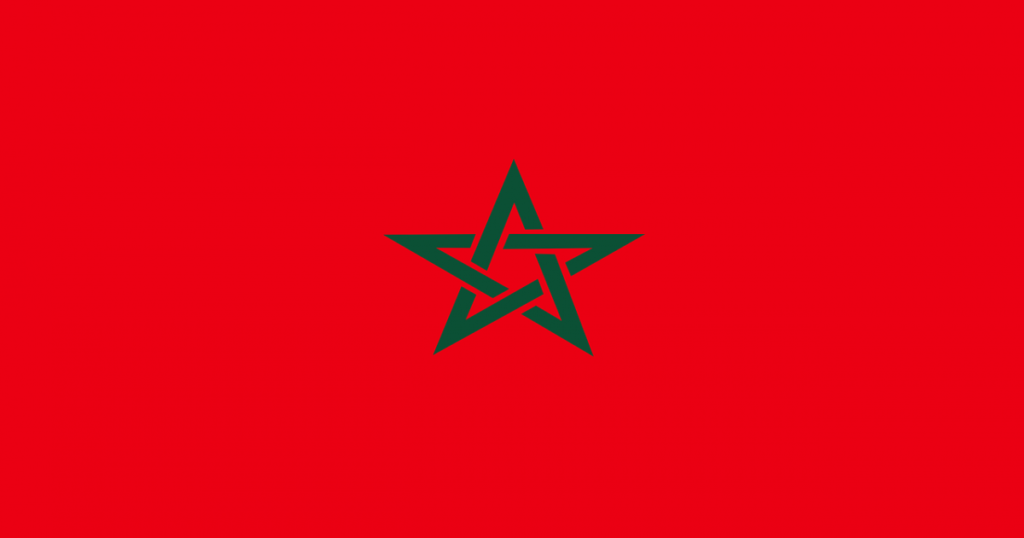 La bandiera del Marocco, l'introspezione dei attrazioni