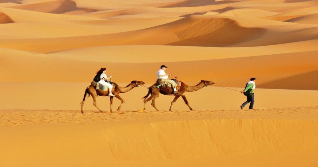 I colori del deserto di Merzouga in Marocco