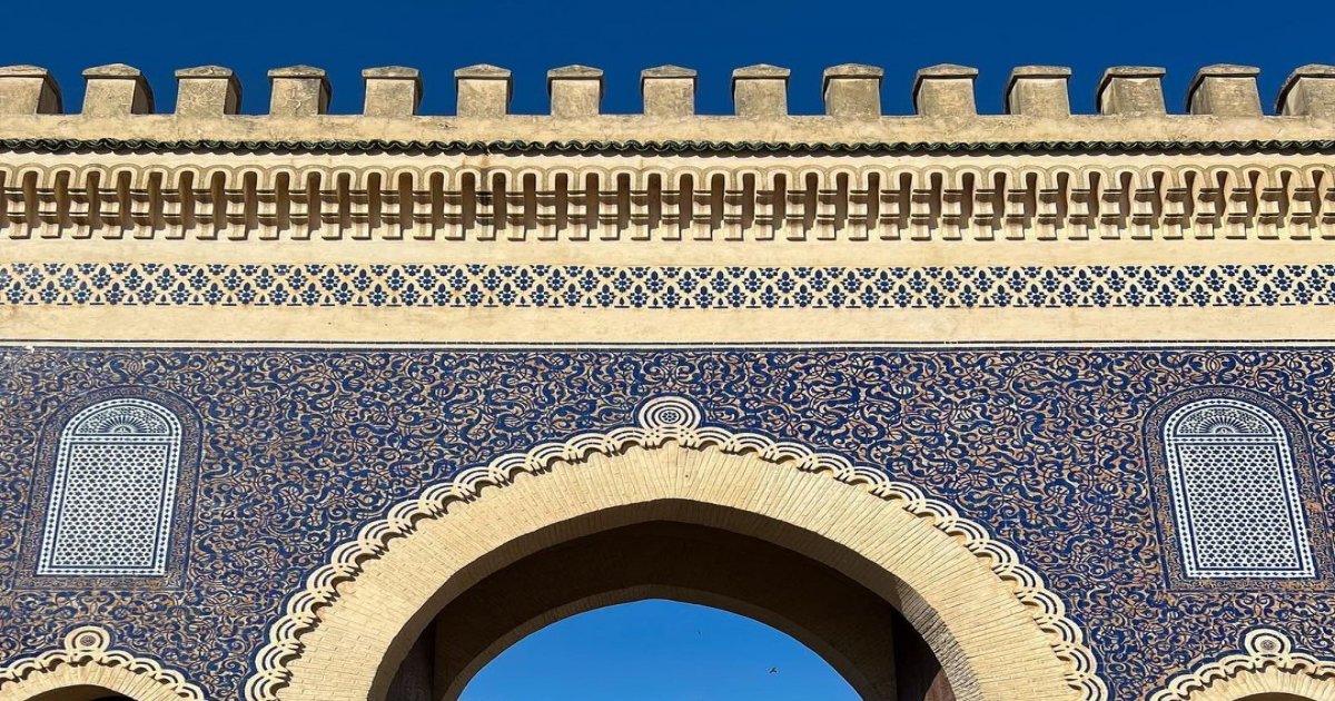 La porta blu di Fes El Bali