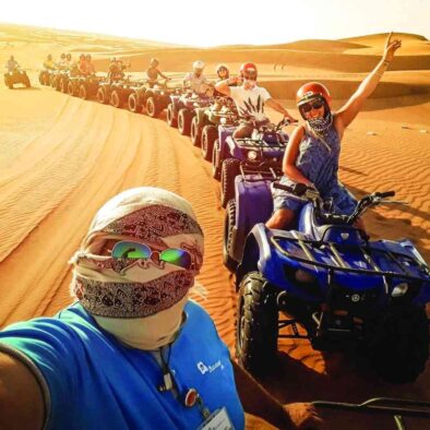 Quad biking in Merzouga on a 3-day tour in Morocco
