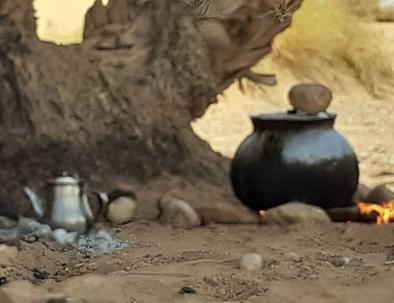 camel rides in Morocco, camping in Merzouga desert, Berber tea and desert tour