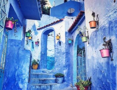 Chefchaouen, the blue perl and the last city we will explore with our 8 days morocco itinerary