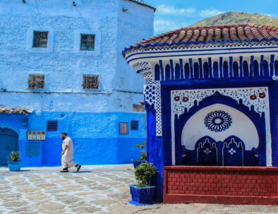 Chefchaouen, the blue city visited during our 2-day tour from Fes