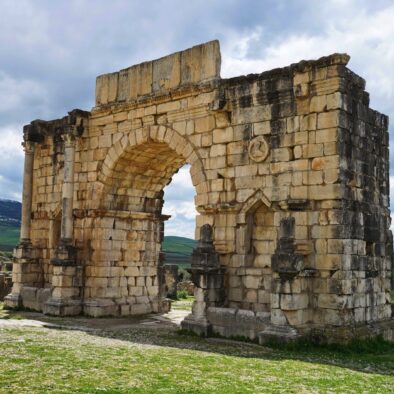 Volubilis during the 2-day tour from Fes to Chefchaouen