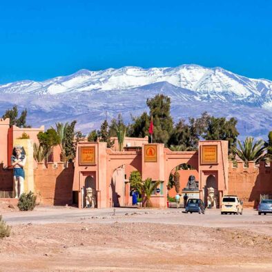 Ouarzazate cinema studios during the 5-day Tangier to Marrakech tour