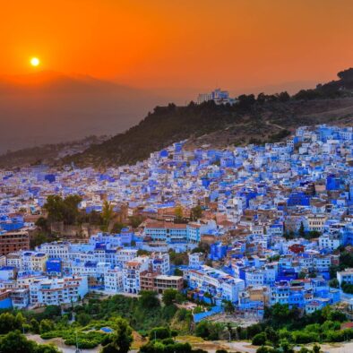 Chefchaouen during the tour of 2 days from Fes