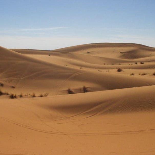 The Sahara desert, the highlight of our 5 days in Moroco itinerrary