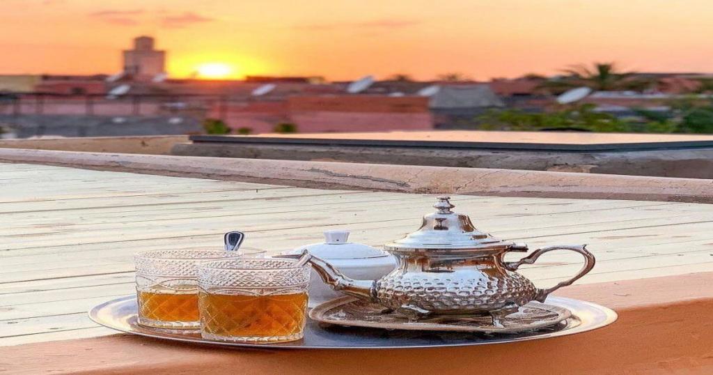 Mint tea of Morocco