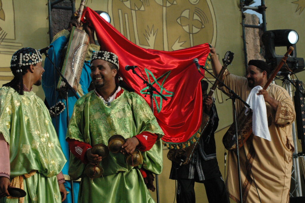 Festival of musicians in Essaouira