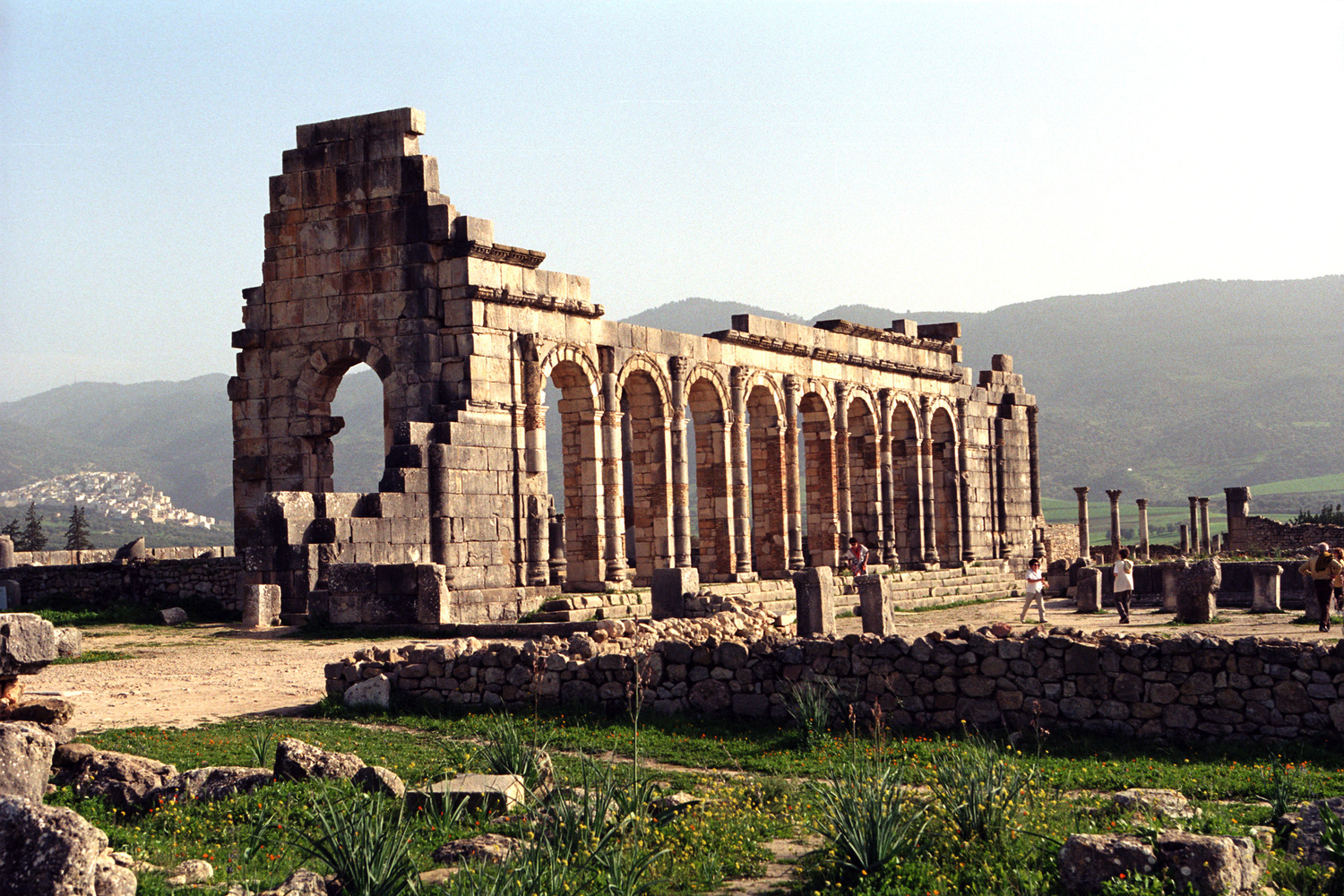 Ruinas romanas de Volubilis, Marruecos