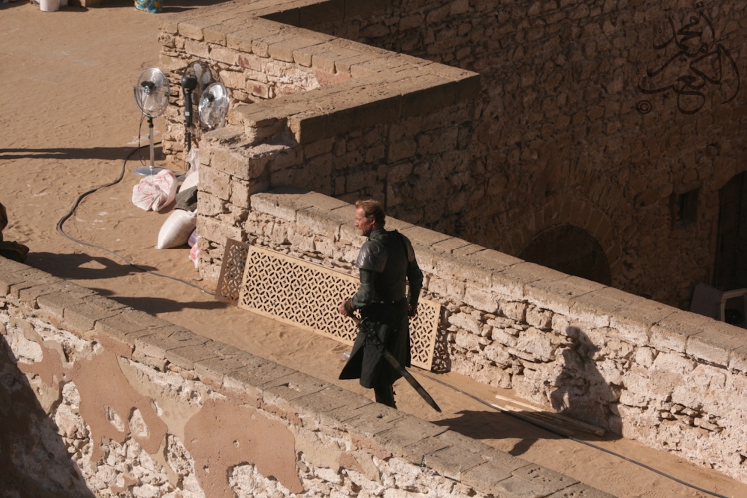 juego de tronos en la ubicación de Esauira en Marruecos