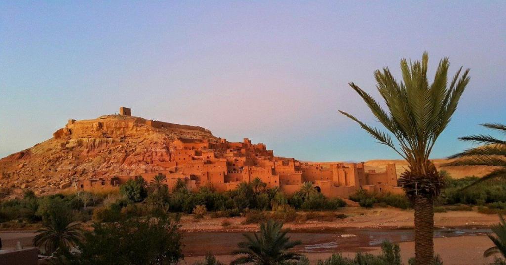 Ready to conquer Westeros in Ait-ben-Haddou, aka Yunkai in GoT.
