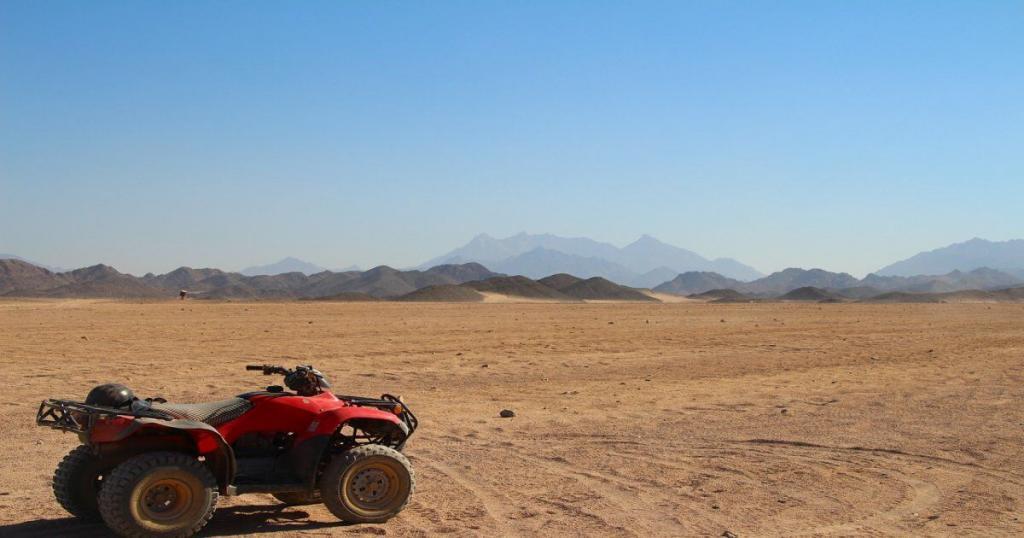 Quad biking in Agafay desert
