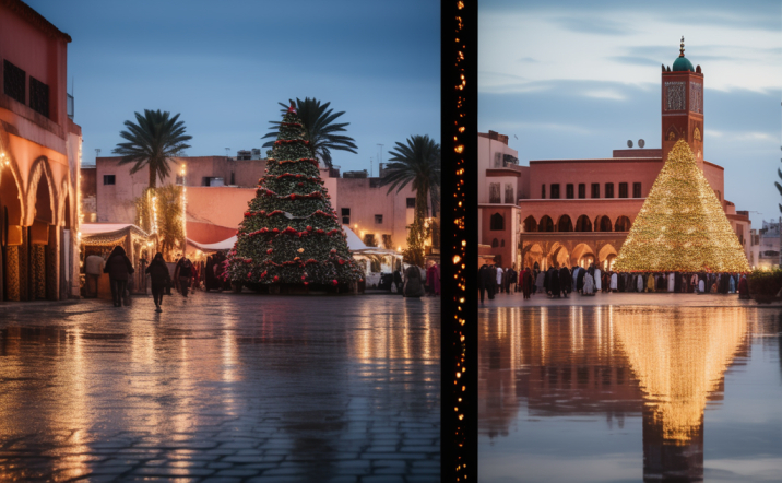 Christmas and new year in Morocco