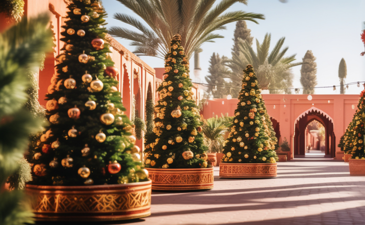 Celebrar la Navidad en Marrakech