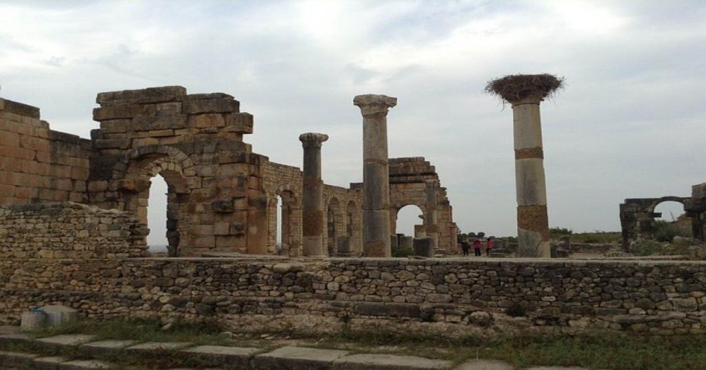 volubilis near Fes in Morocco