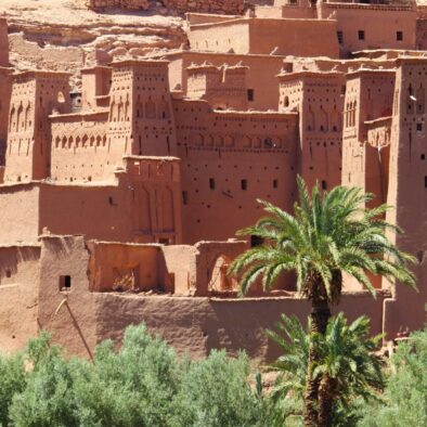 The kasbah of Ait Benhaddou with our 8 days tour from Marrakech to Fes
