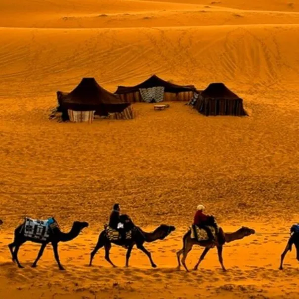 4-day tour from Casablanca to Merzouga desert and camel ride