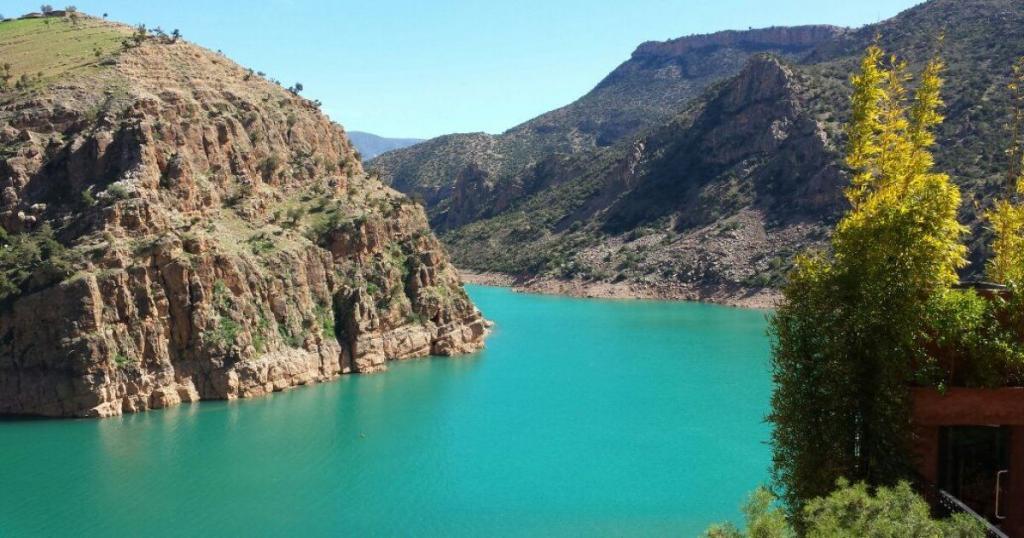 El lago de Louidane, lugares de Instagram en Marruecos