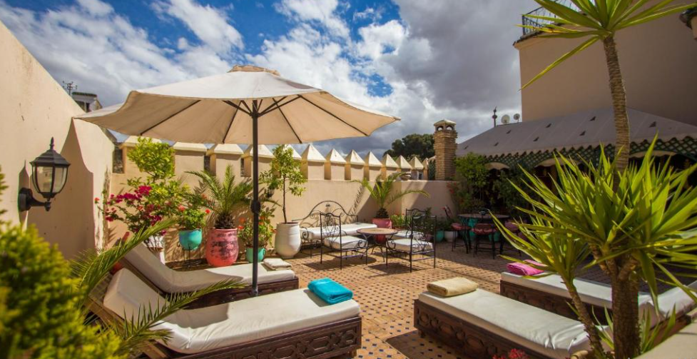 Among the best hotels in Fes is Riad Al Baraka.