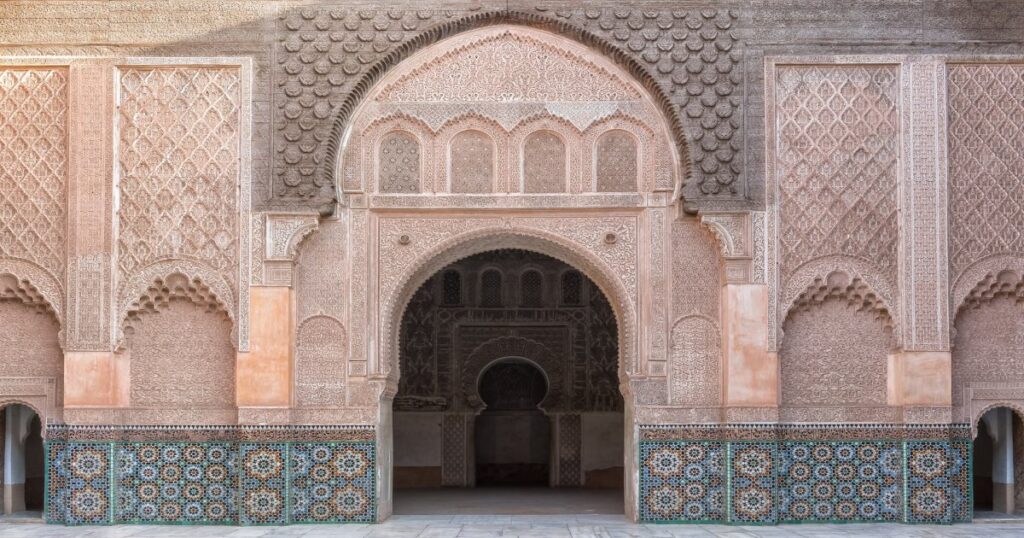 One of the old madrassas in Fes el bali