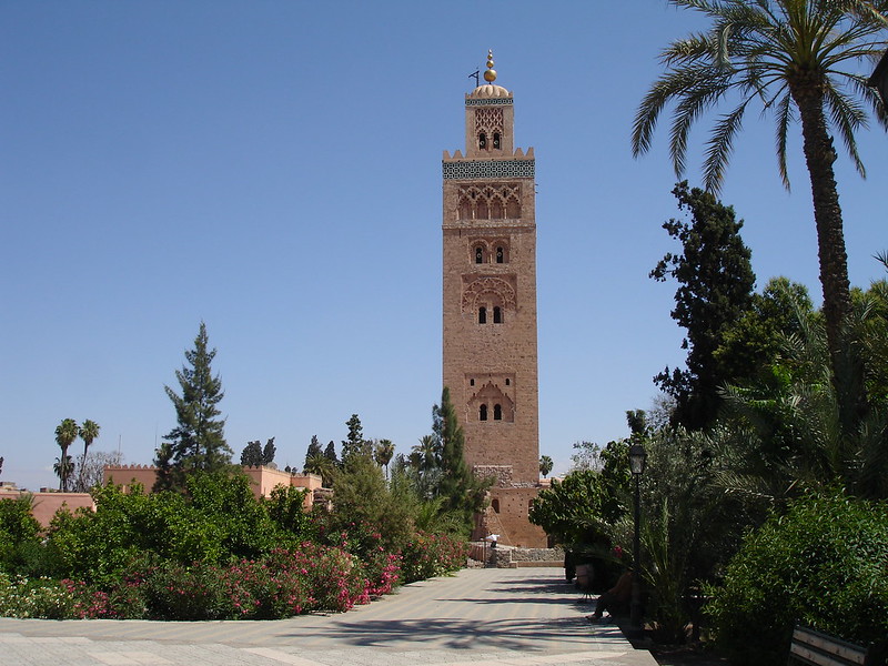 Koutoubia mosque in Marrakech