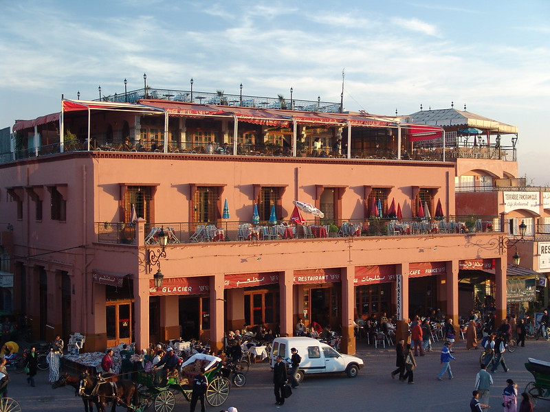 Hotel Restaurante Café de France en Marrakech