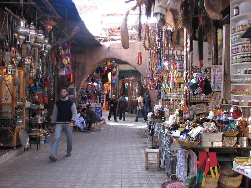 Souk Semmarine di Marrakech