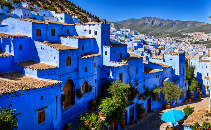 Hiring a private driver to see the blue city of Morocco
