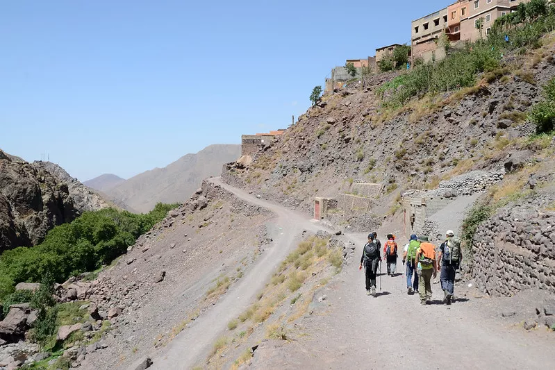 Hiking the Atlas Mountains in Morocco