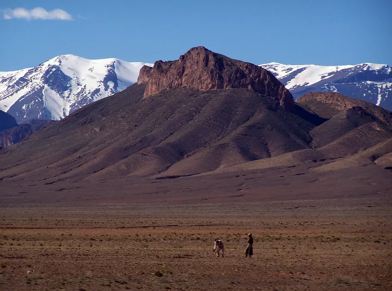 Las montañas del Atlas Medio