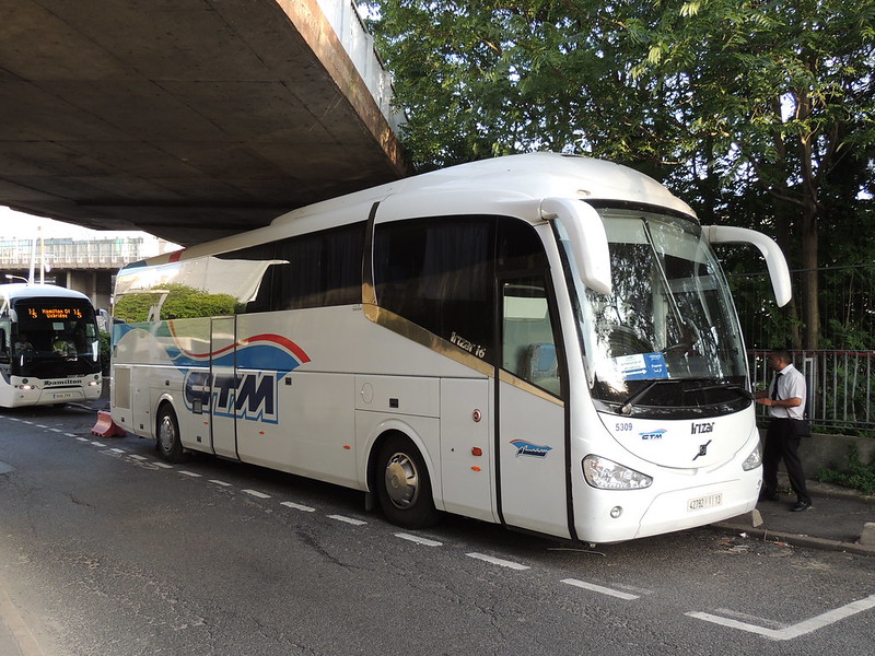 Public bus in Morocco