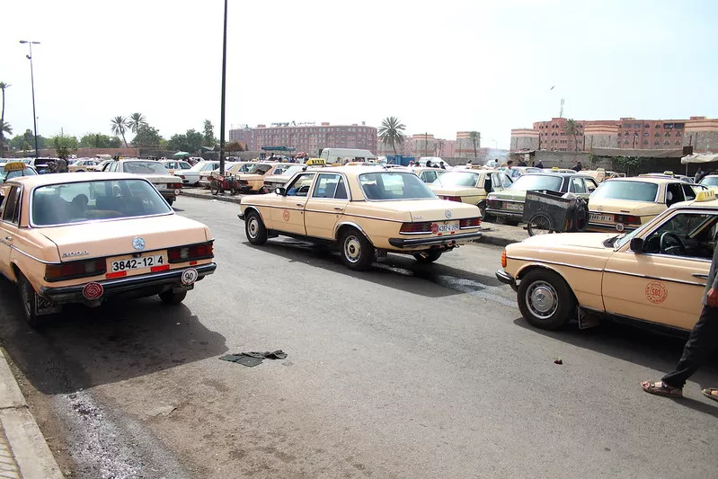 Taxi condiviso per le cascate di Ouzoud