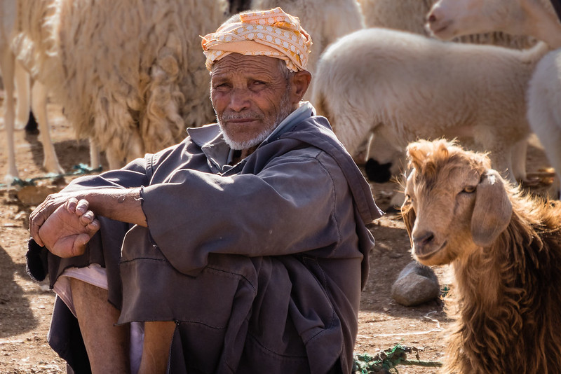 The indigenous people of the Atlas Mountains