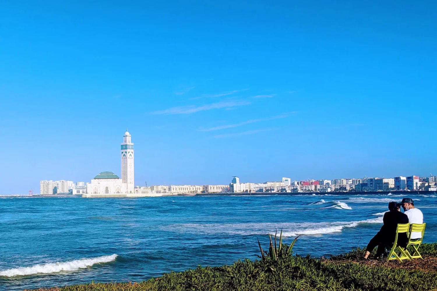 Playas en Casablanca y alrededores, en Marruecos.