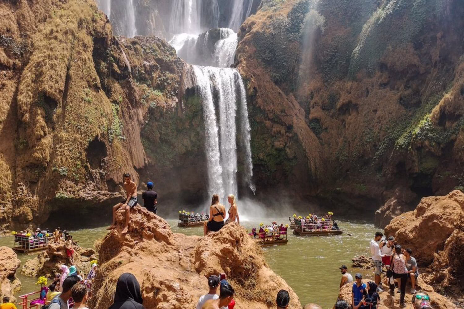 Cascadas de Ouzoud en Marruecos