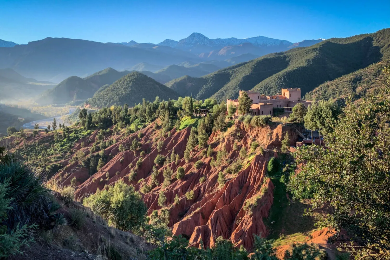 Las montañas del Atlas en Marruecos