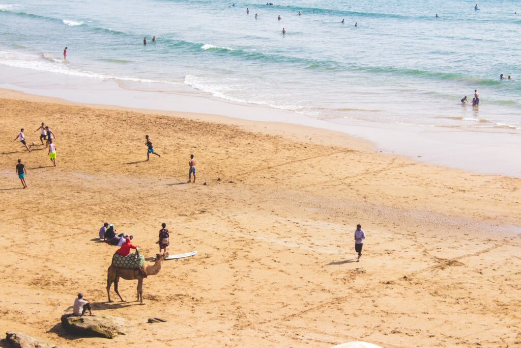 Spiaggia di Taghazout, cose da fare e da vedere