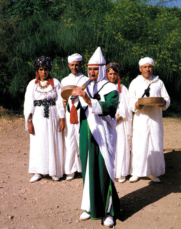 Música y bailes de Boughanim en Marruecos