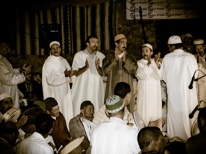 Baile Ahwach en Marruecos