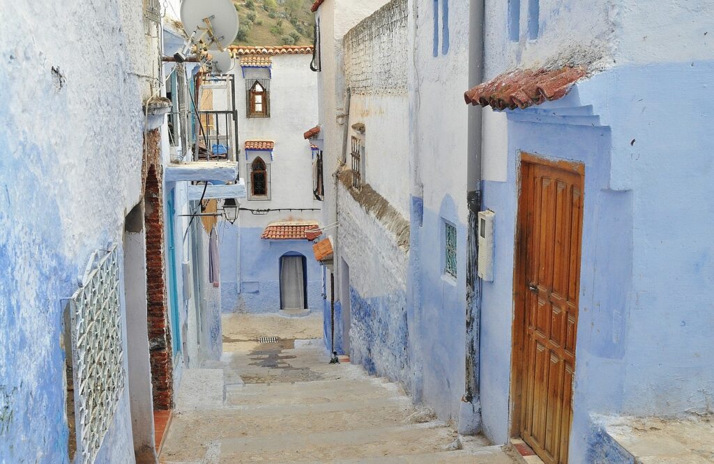 The medina of Chefchaouen- Medinas and Souks of Morocco.
