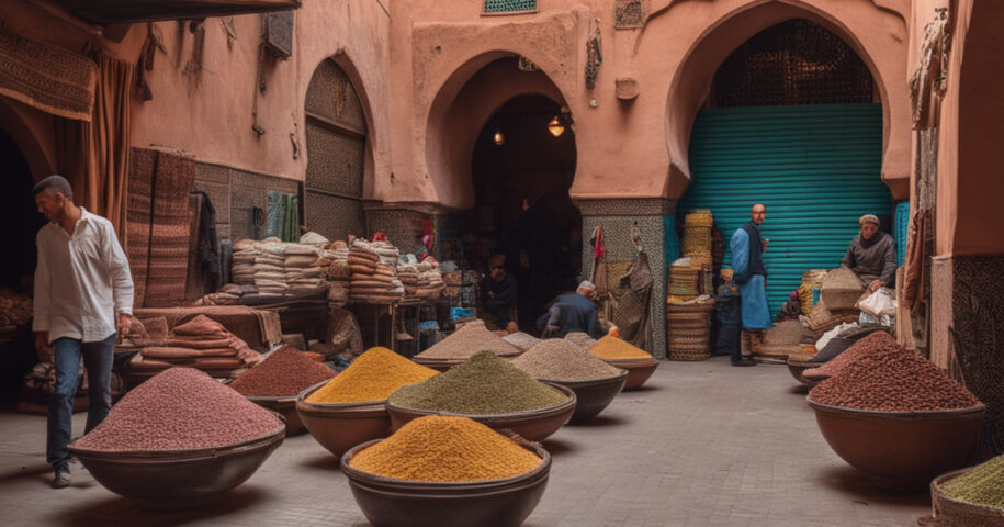 Souks and medinas of Marrakech